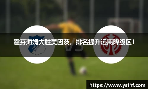 霍芬海姆大胜美因茨，排名提升远离降级区！